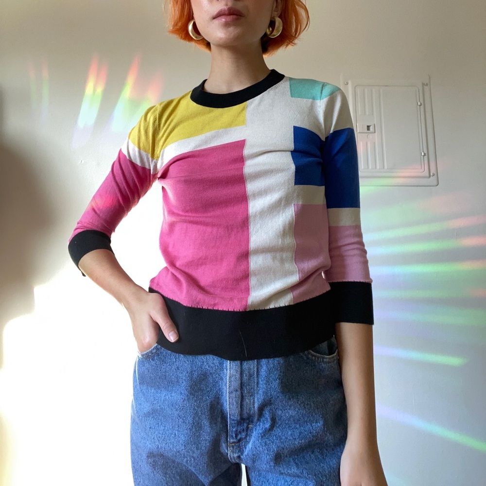 Mod-Inspired Kate Spade top
